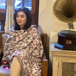 Ivory Mist Classic Shawl